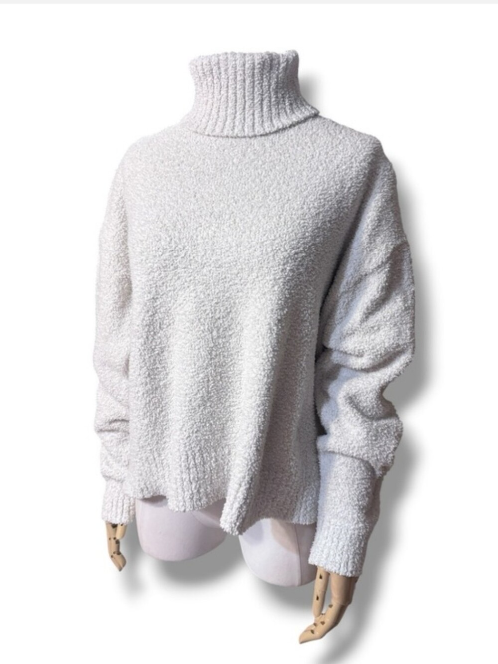 UGG Ylonda Turtleneck Sweater Winter White Size Large